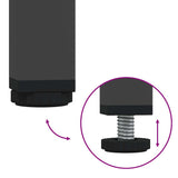 Steel TV Stand 202cm Wide With 6 Drawers - Vantage Home