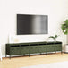 Steel TV Stand 202cm Wide With 6 Drawers - Vantage Home