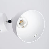 Steel Wall Light With Elba Lamp - Bittersweet Shimmer