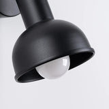 Steel Wall Light With Elba Lamp - Bittersweet Shimmer