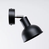Steel Wall Light With Elba Lamp - Bittersweet Shimmer