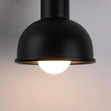 Steel Wall Light With Elba Lamp - Bittersweet Shimmer