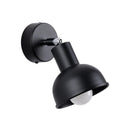Steel Wall Light With Elba Lamp - Bittersweet Shimmer
