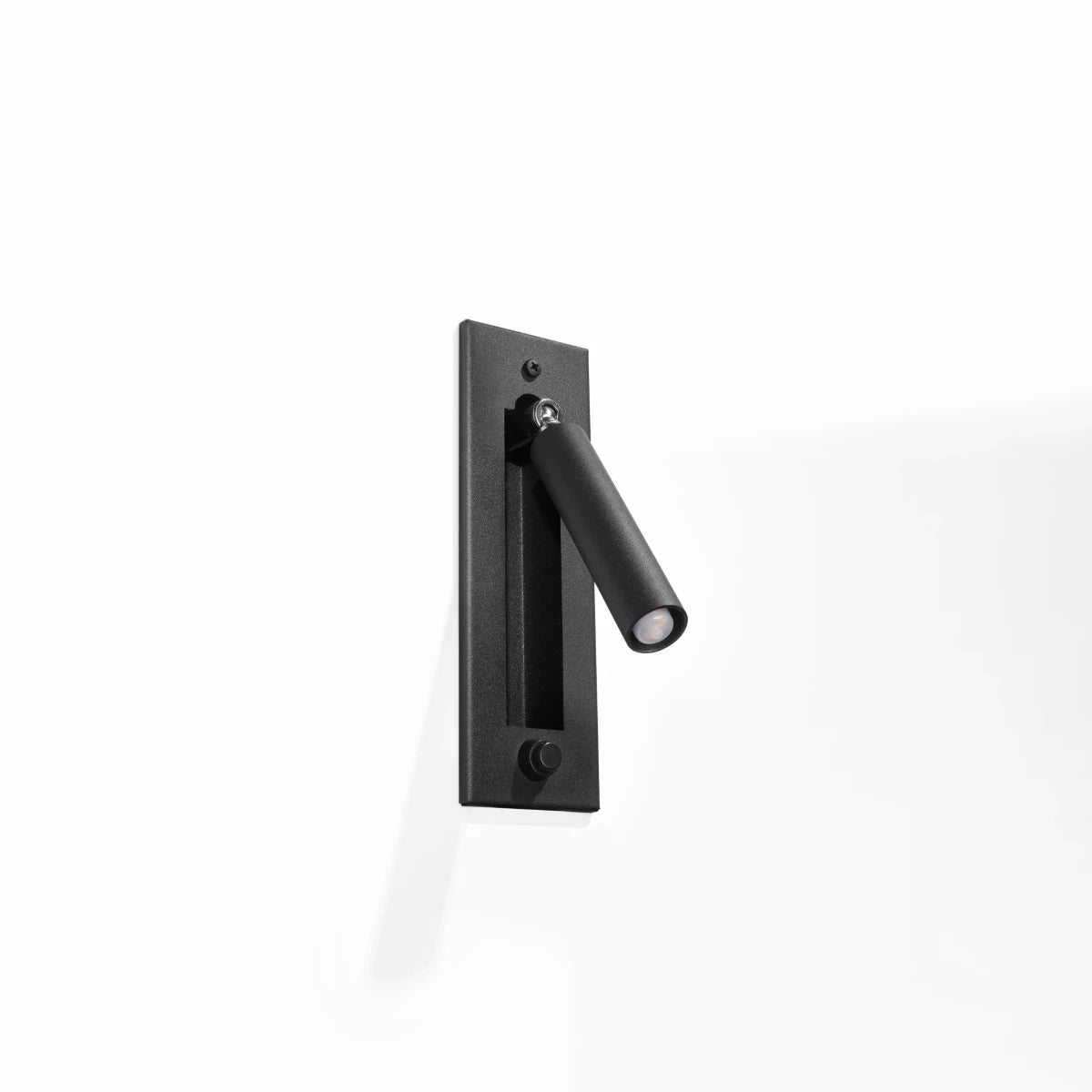 Steel Wall Light With Enif Lamp - Bittersweet Shimmer