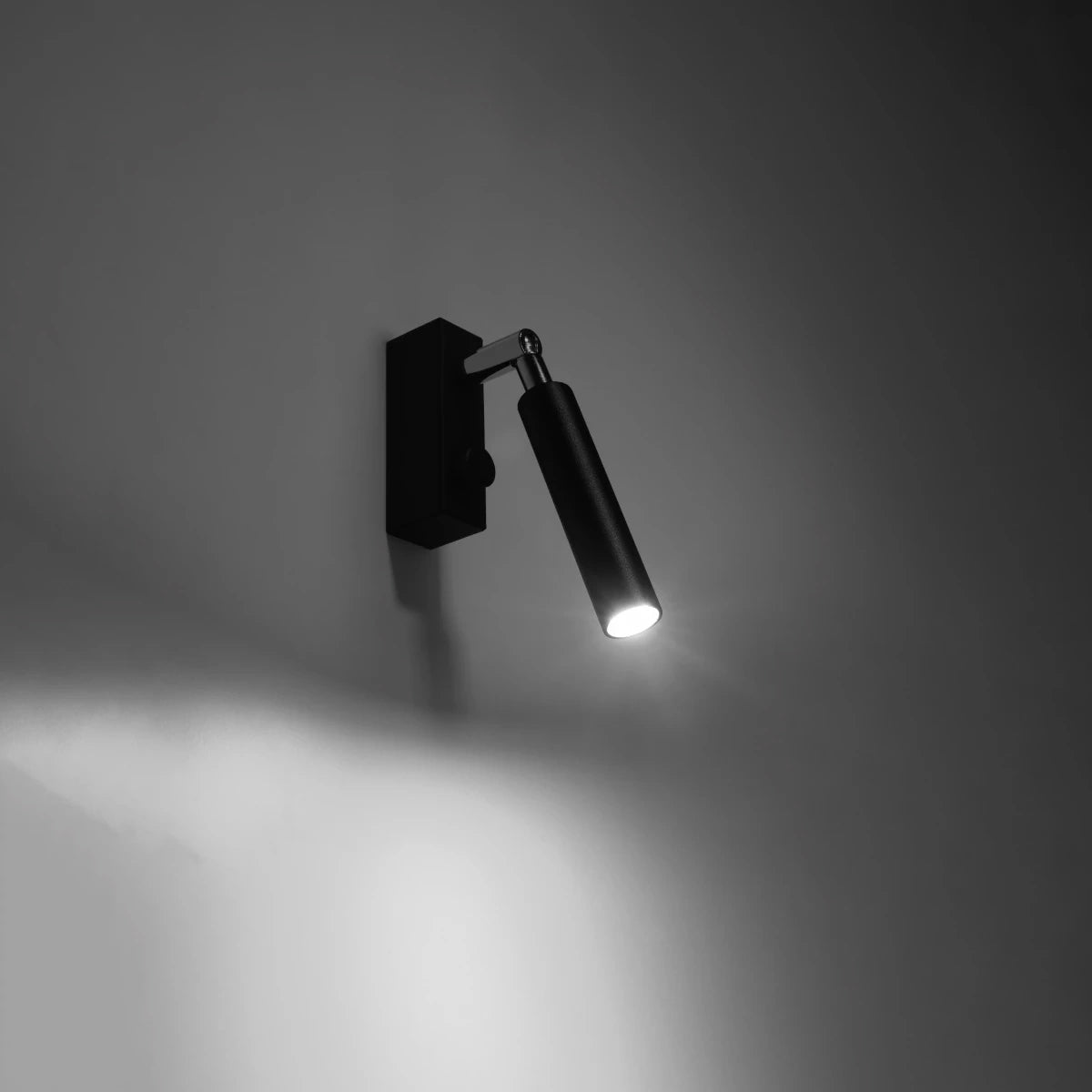 Steel Wall Light With Eyetech 1 Lamp - Bittersweet Shimmer