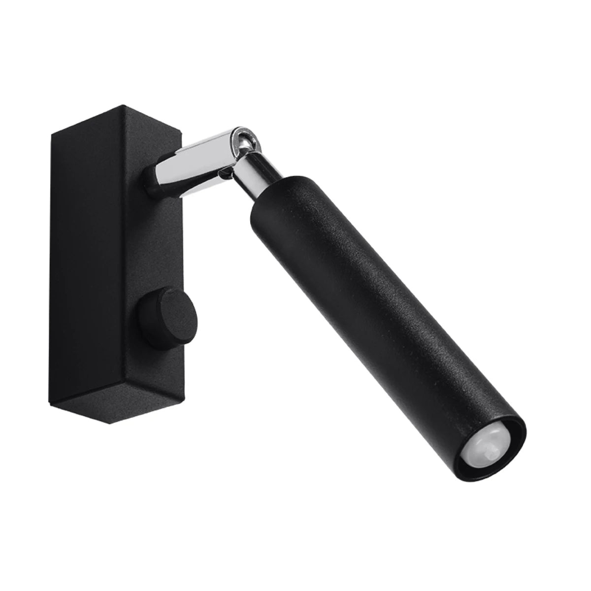 Steel Wall Light With Eyetech 1 Lamp - Bittersweet Shimmer