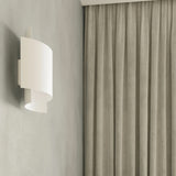 Steel Wall Light With Impact Lamp - Blue Sapphire