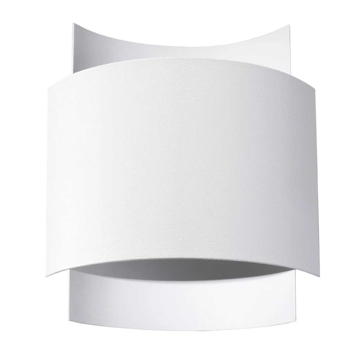 Steel Wall Light With Impact Lamp - Blue Sapphire