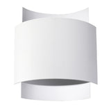 Steel Wall Light With Impact Lamp - Blue Sapphire