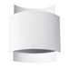 Steel Wall Light With Impact Lamp - Blue Sapphire