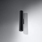 Steel Wall Light With Lagos Lamp - Ocean Green
