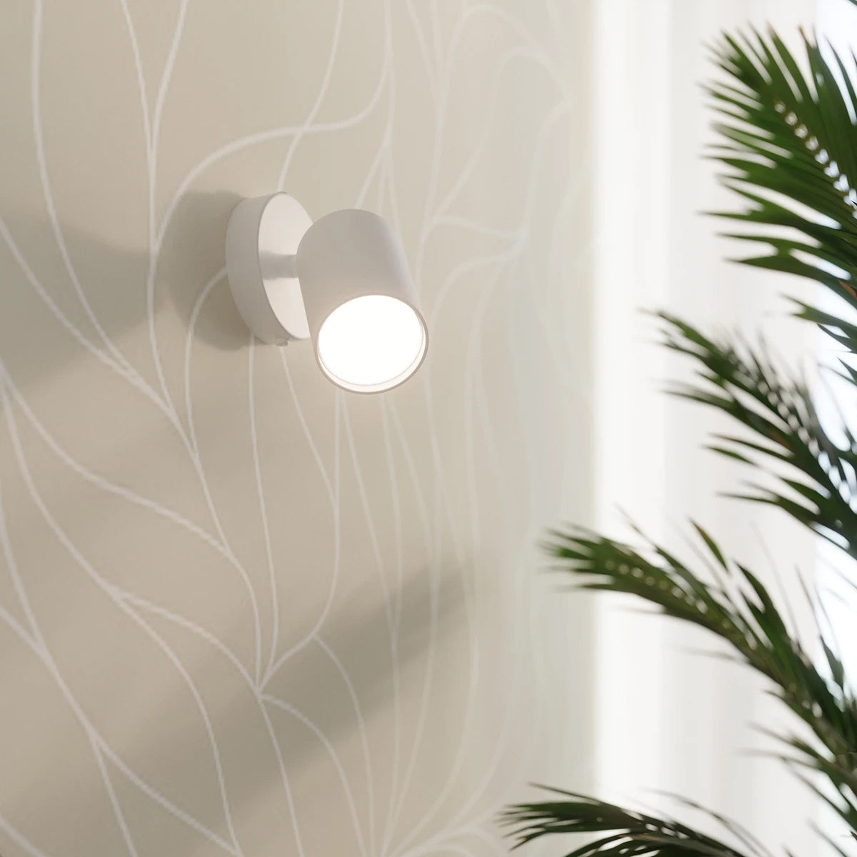 Steel Wall Light With Lemmi 1 Lamp - Bittersweet Shimmer