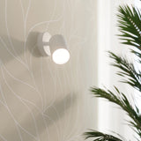 Steel Wall Light With Lemmi 1 Lamp - Bittersweet Shimmer