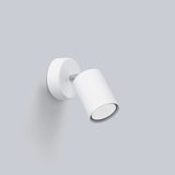 Steel Wall Light With Lemmi 1 Lamp - Bittersweet Shimmer
