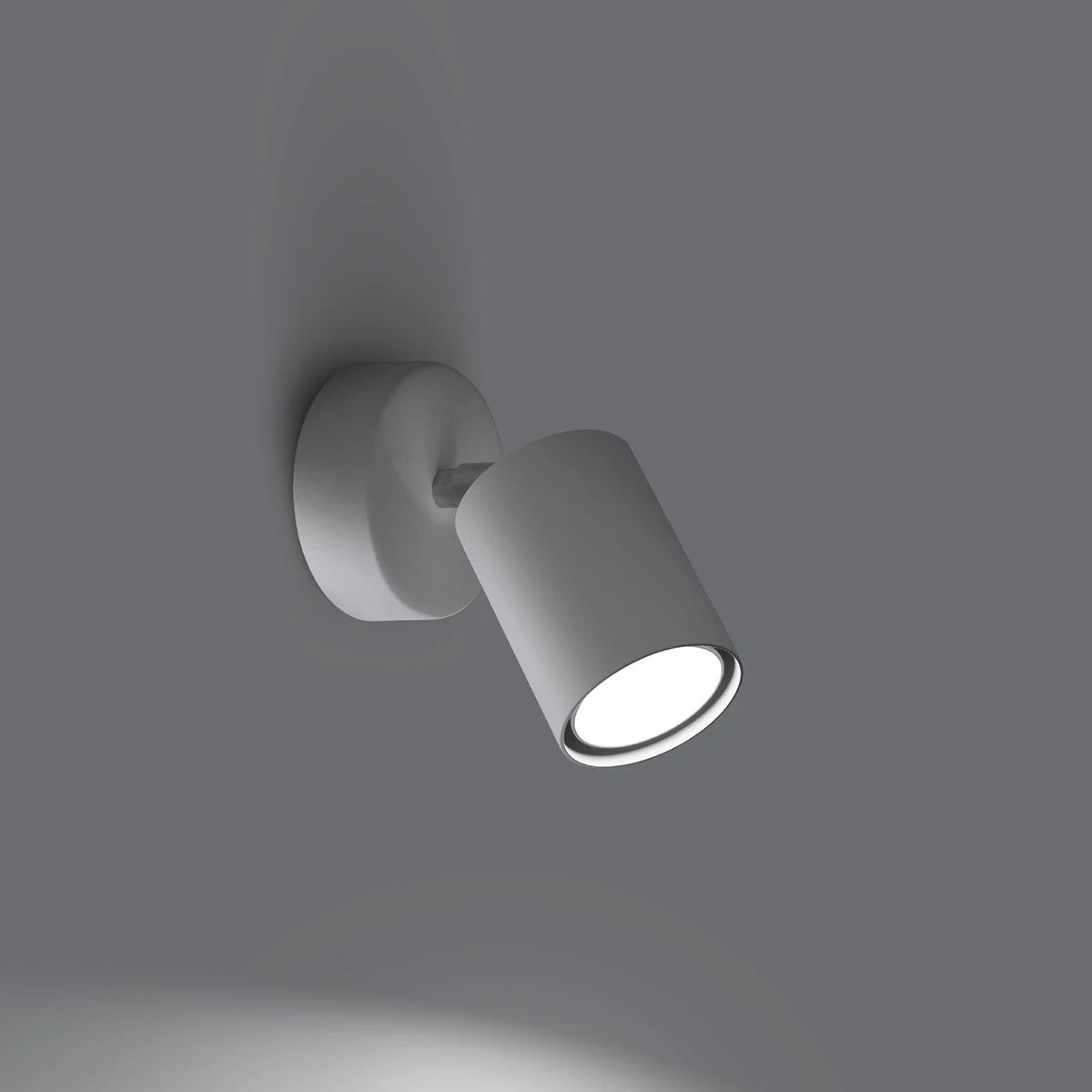 Steel Wall Light With Lemmi 1 Lamp - Bittersweet Shimmer