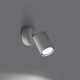 Steel Wall Light With Lemmi 1 Lamp - Bittersweet Shimmer