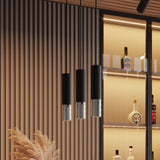 Steel Wall Light With Loopez Lamp in Black - Ocean Green