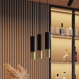 Steel Wall Light With Loopez Lamp in Black - Ocean Green