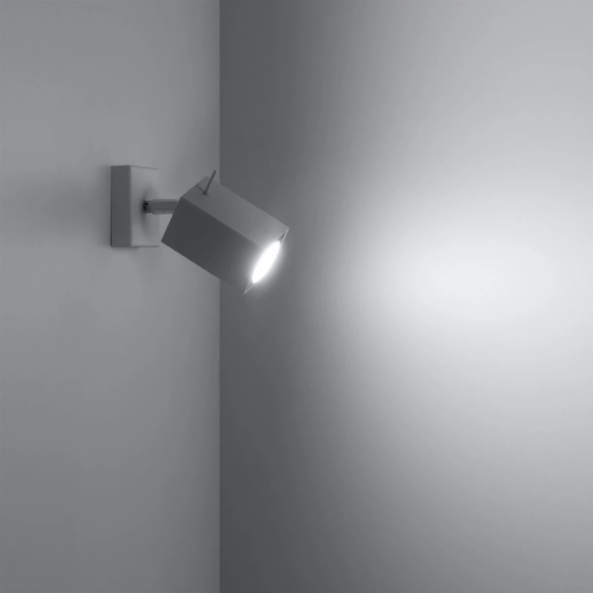 Steel Wall Light With Merida Lamp - Bittersweet Shimmer