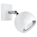 Steel Wall Light With Oculare Lamp - Bittersweet Shimmer