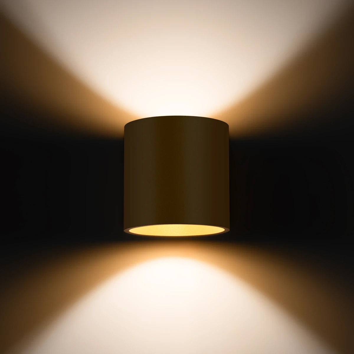 Steel Wall Light With Orbis 1 Lamp - Deep Space