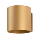 Steel Wall Light With Orbis 1 Lamp - Deep Space