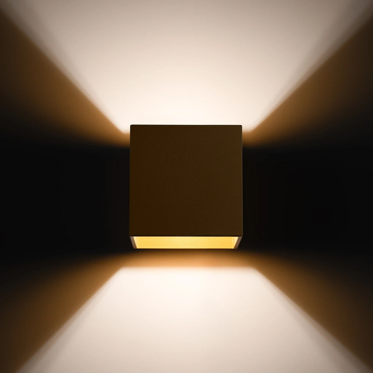 Steel Wall Light With Quad 1 Lamp - Deep Space