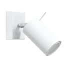 Steel Wall Light With Ring Lamp - Bittersweet Shimmer