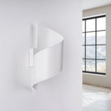 Steel Wall Light With Talassa Lamp - Blue Sapphire