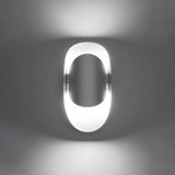 Steel Wall Light With Tear Lamp - Blue Sapphire