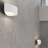 Steel Wall Light With Toni Lamp - Blue Sapphire