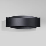 Steel Wall Light With Toni Lamp - Blue Sapphire