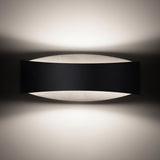 Steel Wall Light With Toni Lamp - Blue Sapphire