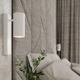 Steel Wall Light With Utti Lamp - Bittersweet Shimmer