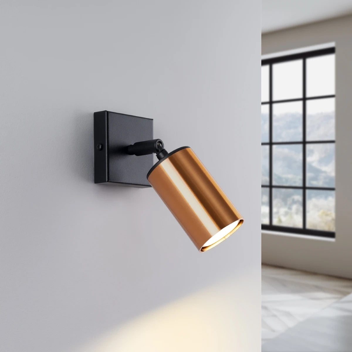 Steel Wall Light With Winx Lamp - Bittersweet Shimmer