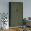 Steel Wardrobe 90cm Wide With 2 Doors - Vantage Home