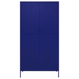 Steel Wardrobe 90cm Wide With 2 Doors - Vantage Home