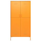 Steel Wardrobe 90cm Wide With 2 Doors - Vantage Home