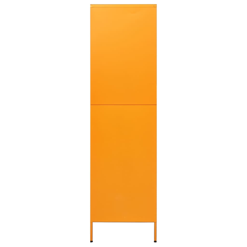 Steel Wardrobe 90cm Wide With 2 Doors - Vantage Home