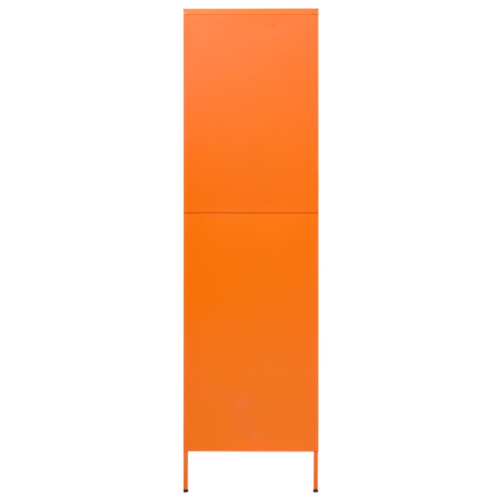 Steel Wardrobe 90cm Wide With 2 Doors - Vantage Home