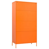 Steel Wardrobe 90cm Wide With 2 Doors - Vantage Home