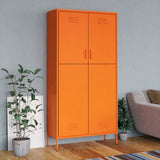 Steel Wardrobe 90cm Wide With 2 Doors - Vantage Home