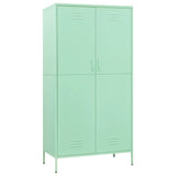 Steel Wardrobe 90cm Wide With 2 Doors - Vantage Home