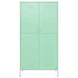 Steel Wardrobe 90cm Wide With 2 Doors - Vantage Home