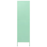 Steel Wardrobe 90cm Wide With 2 Doors - Vantage Home