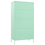 Steel Wardrobe 90cm Wide With 2 Doors - Vantage Home