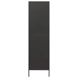 Steel Wardrobe 90cm Wide With 2 Doors - Vantage Home