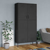 Steel Wardrobe 90cm Wide With 2 Doors - Vantage Home