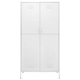 Steel Wardrobe 90cm Wide With 2 Doors - Vantage Home