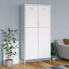 Steel Wardrobe 90cm Wide With 2 Doors - Vantage Home